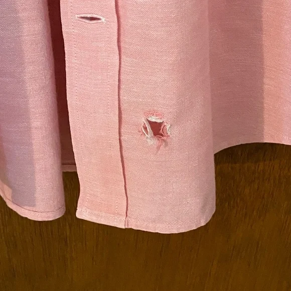 Vineyard Vines Men’s Large Slim Fit Pink Dress Shirt - Picture 4 of 5